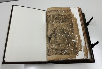 ルター訳聖書（1585年）扉